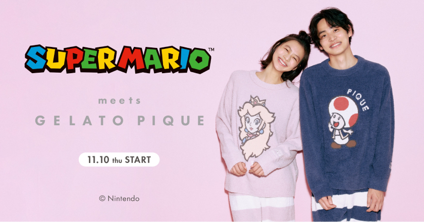 SUPER MARIO meets GELATO PIQUE 」第3弾！