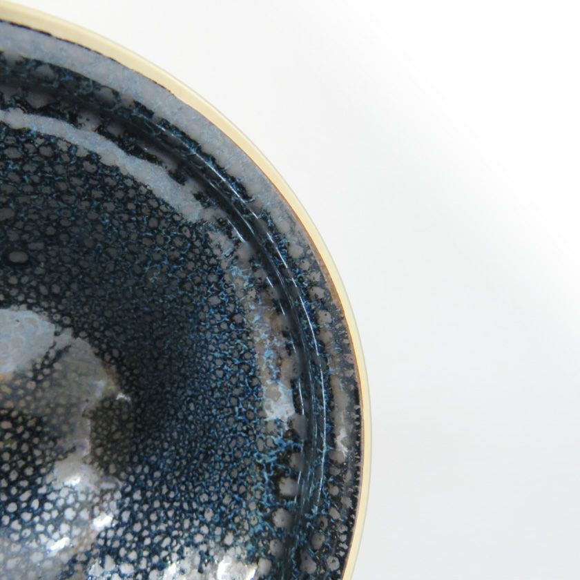 茶道具 天目茶碗（てんもくちゃわん） 新油滴天目茶碗セット (真塗