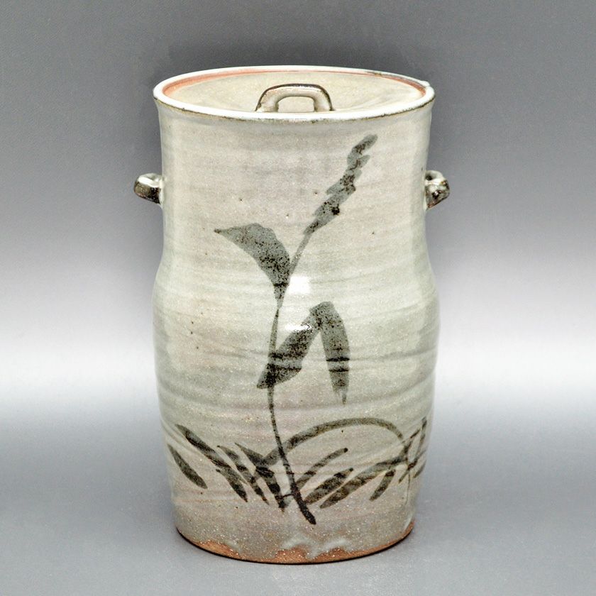 茶道具 水指（水差・みずさし） 細水指 絵唐津 中村 与平 | 千年の香り