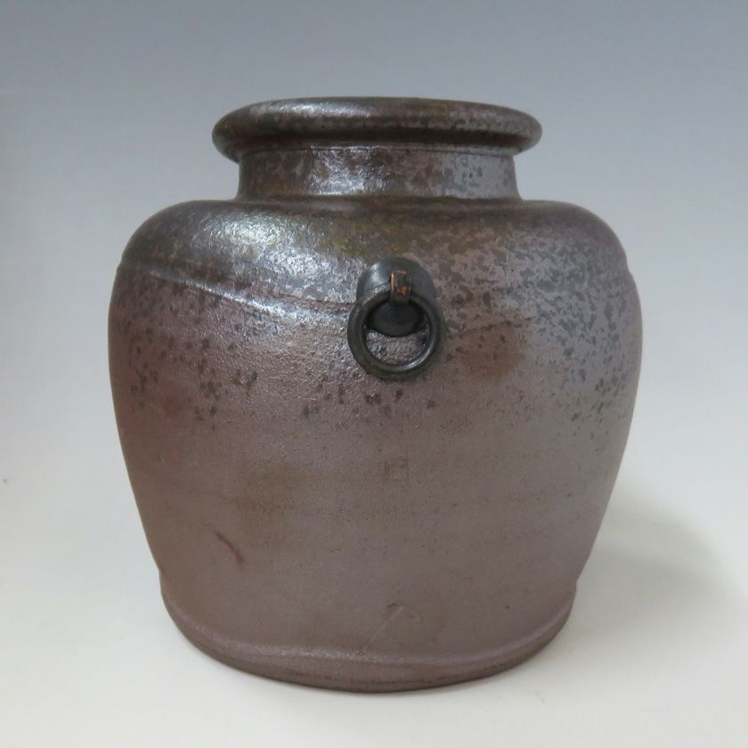 茶道具 花入（はないれ） 蹲花入（うずくまる） 備前 陶峰 | 千年の