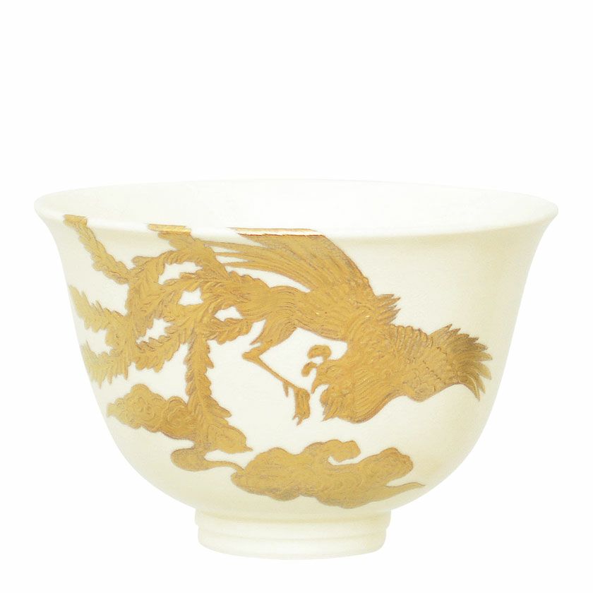 茶道具 抹茶茶碗（まっちゃちゃわん） 茶碗 薩摩 鳳凰 古垣 嘉一