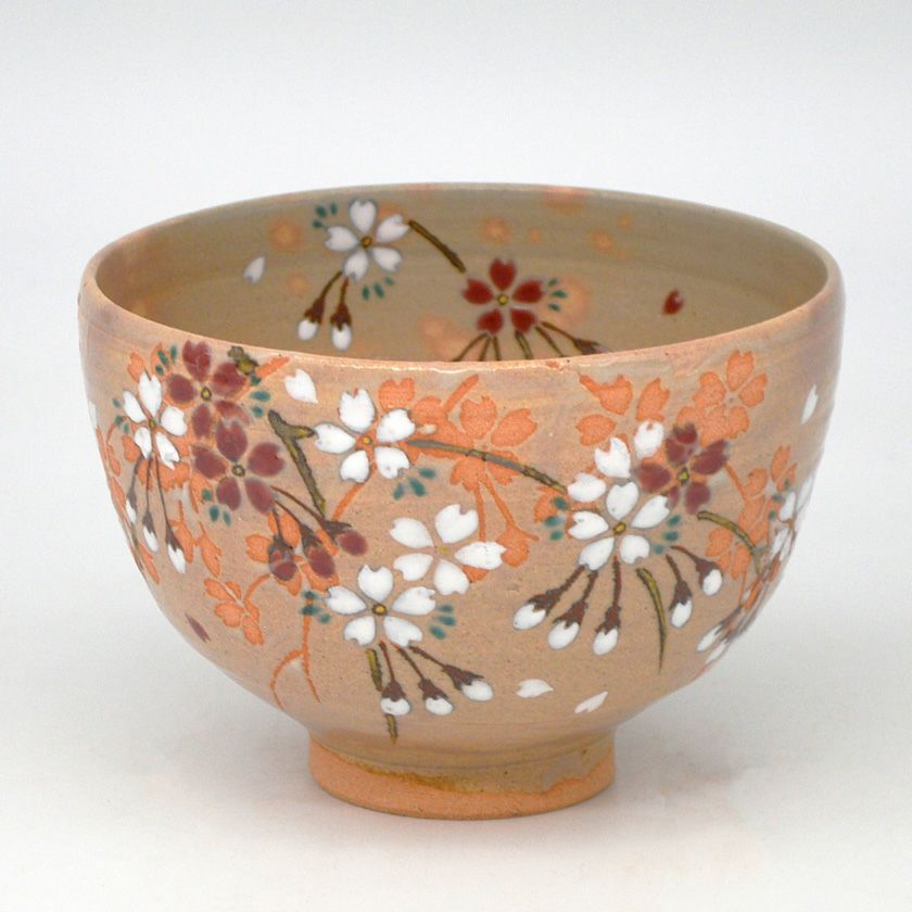 茶道具 抹茶茶碗（まっちゃちゃわん） 茶碗 乾山 桜 巌窯 | 千年の香り