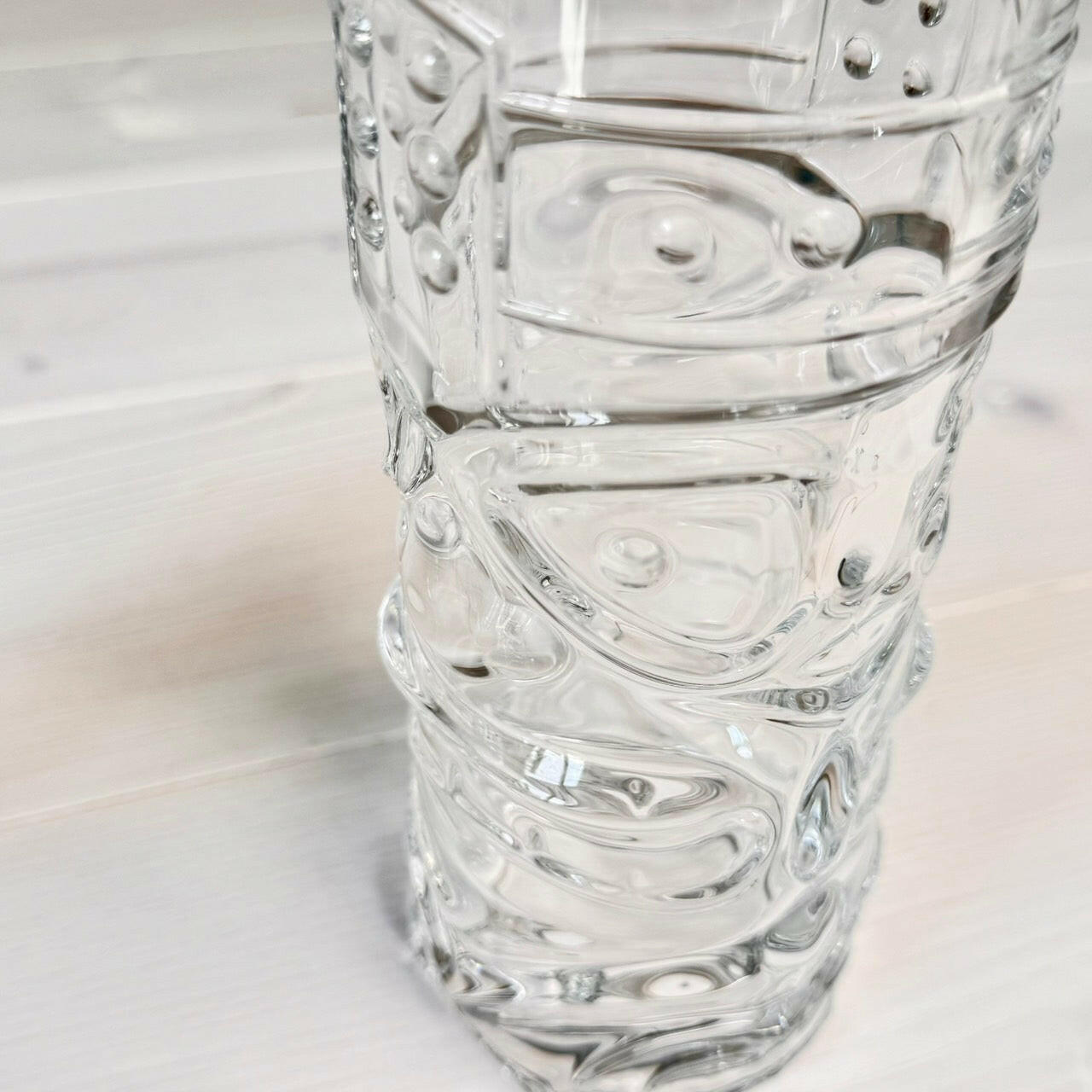 ハワイアンティキグラス カクテルブラス 神様のデザイン ガラスの