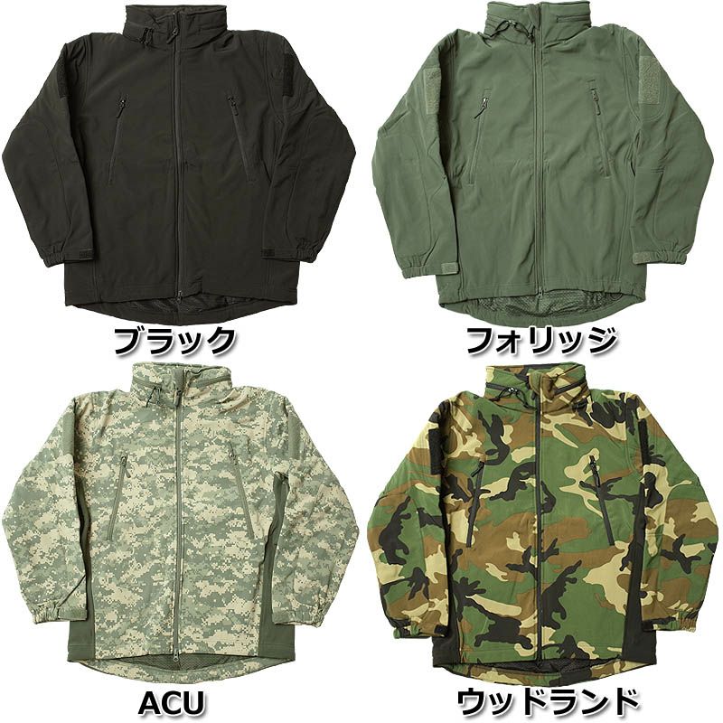 S.N.P. ソフトシェルジャケット #JJ161YN タクティカルジャケット