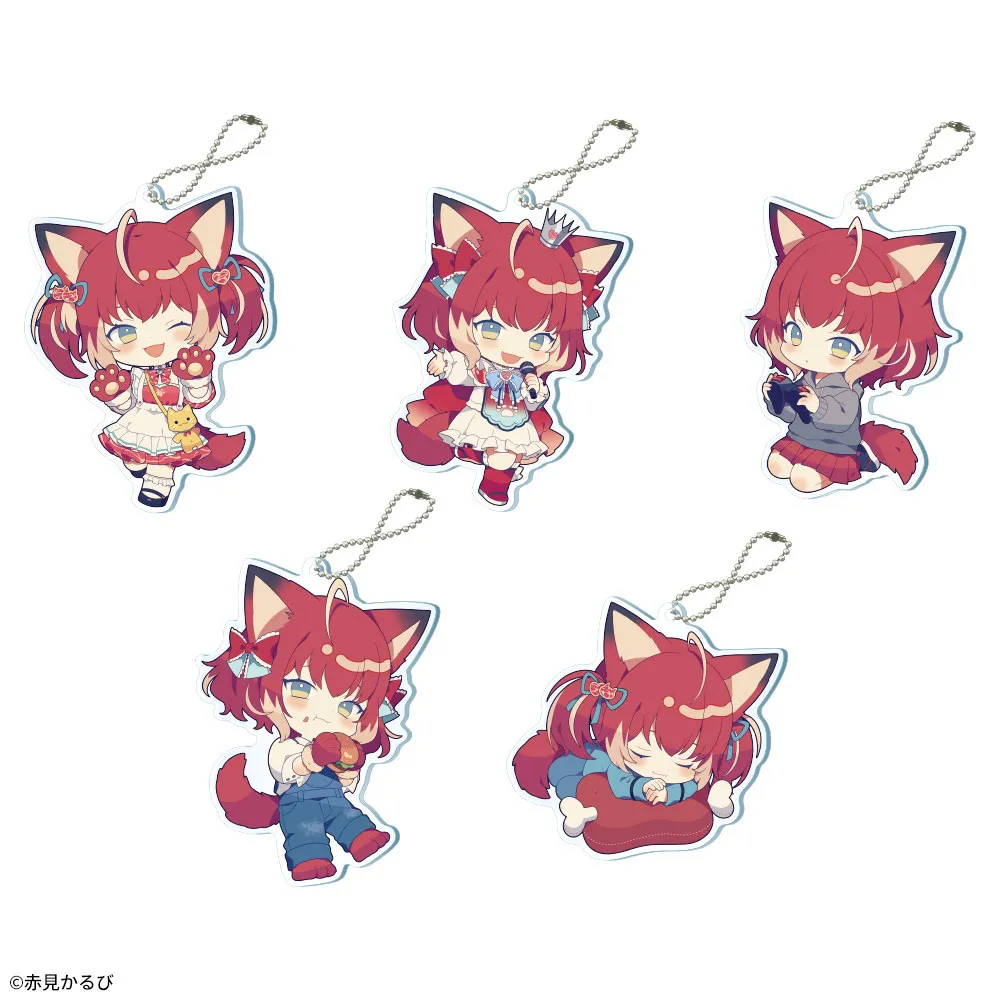 赤見かるび アクリルキーチェーン“赤見かるび”｜プライズ・くじ