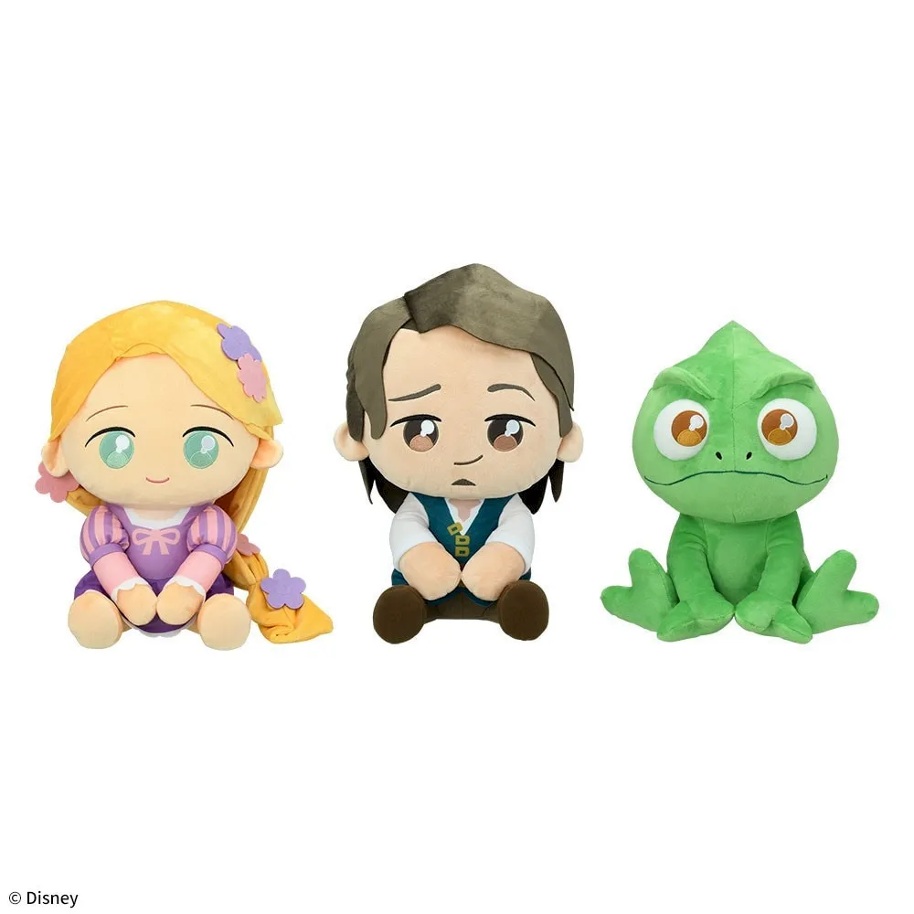 ラプンツェル&フリン・ライダー&パスカル うるりぃみぃ ぬいぐるみ