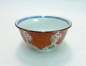 京焼・清水焼 加藤雲泉（雲泉窯） 赤地六瓢飯茶碗– SEIKADO