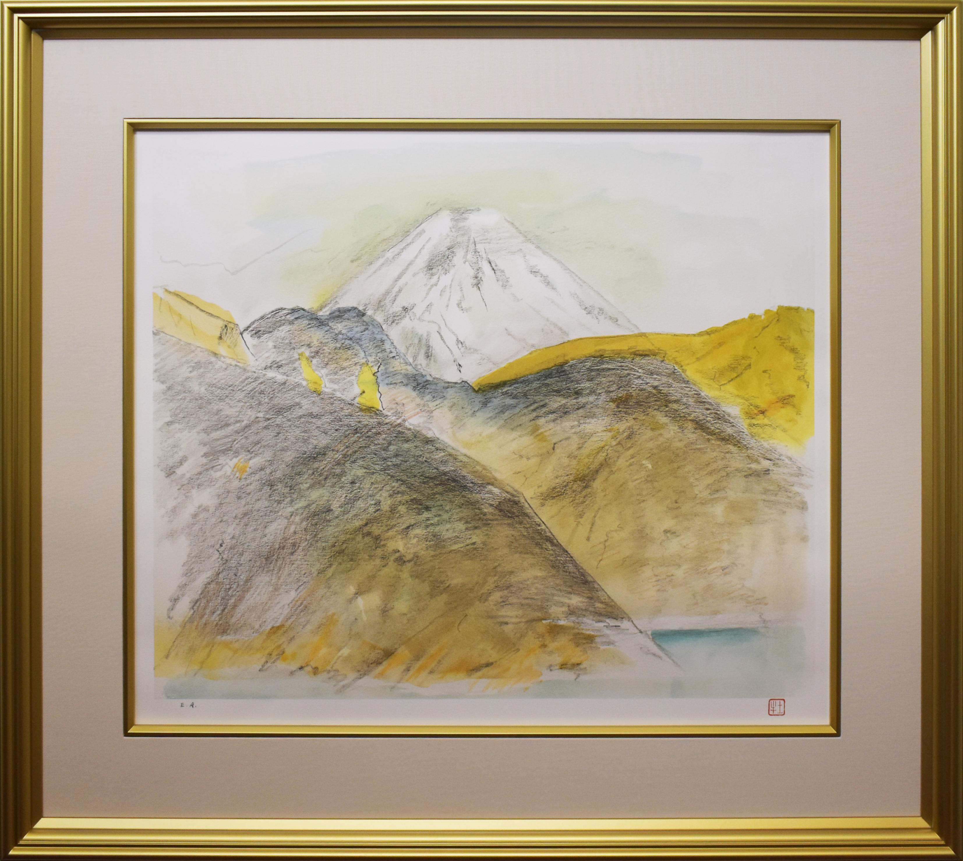 版画 「大快晴の富士：「白富士二景」」より | ｜正光画廊