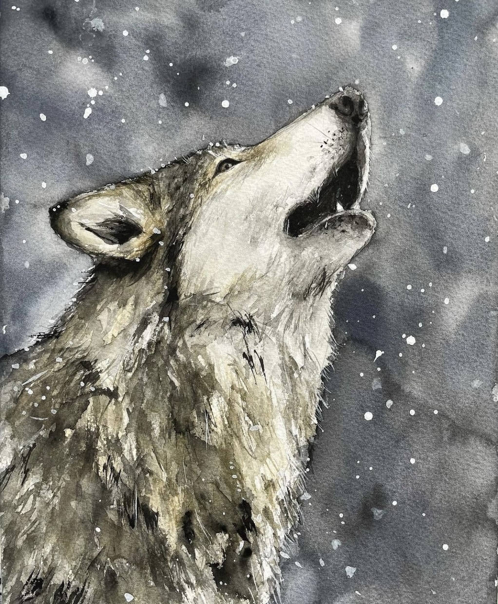 ペットやご希望の動物を水彩画/鉛筆画にします リアル&アートに水彩