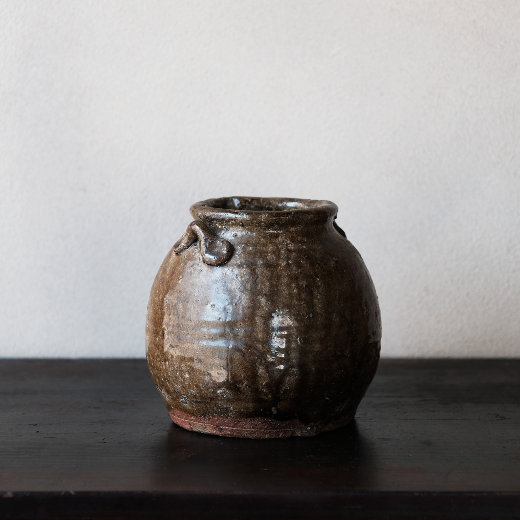 越前焼 お歯黒壺 | 骨董と詩学 Antique & Poetics | 蛇韻律