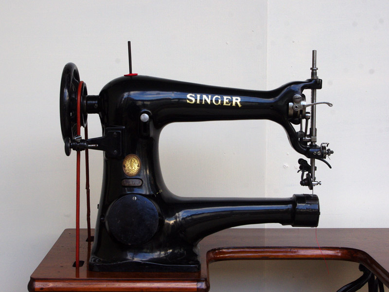 No.369 SINGER 18 シンガー製腕ミシン 工業用足踏みミシン