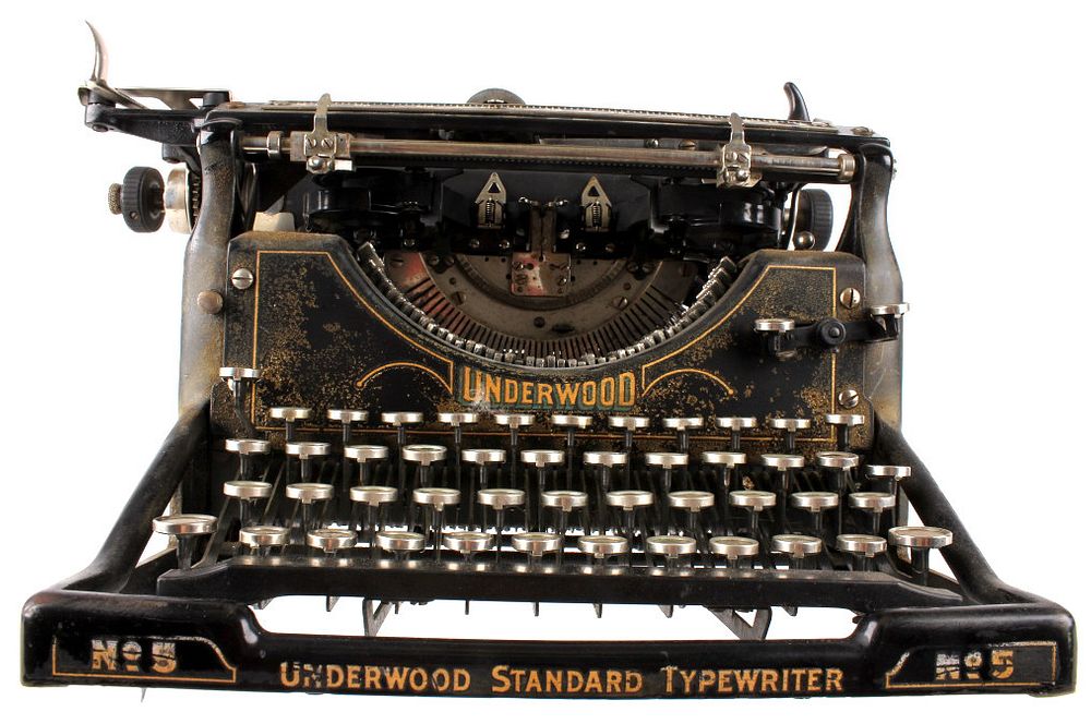 Underwood Standard Typewriter No.5 Circa 1917 for sale at auction