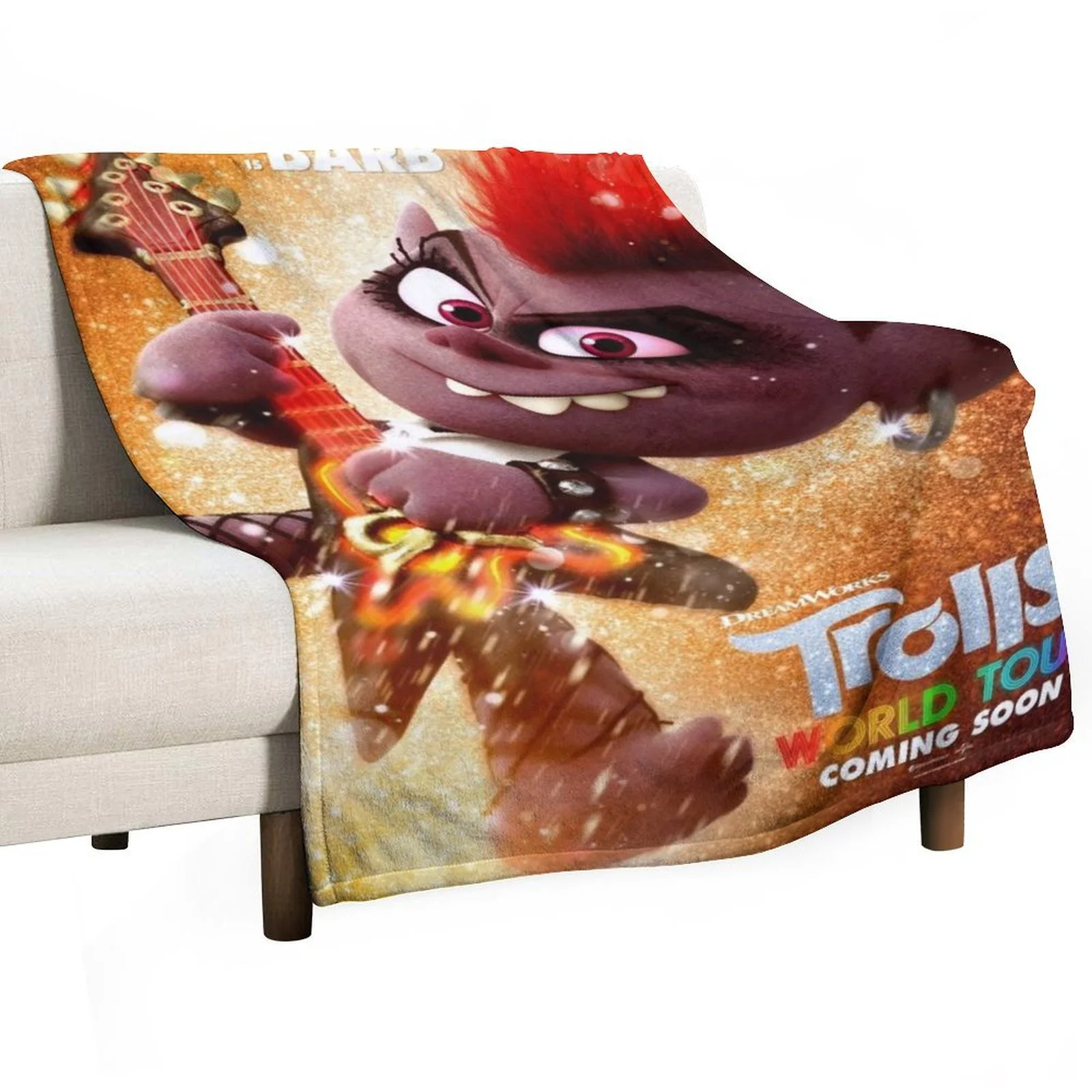 Trolls - Brandclub - Trolls Blanket, Kids Bedding, Super Soft