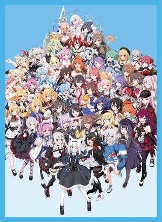 ホロライブ」集合 スリーブ 新品未開封の通販 りりーす（1996675825