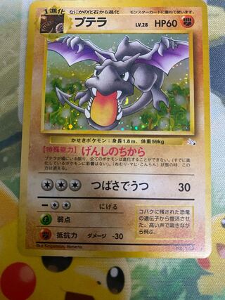 ポケモンカード 旧裏 プテラ 1枚の通販 RR（503869614） | magi