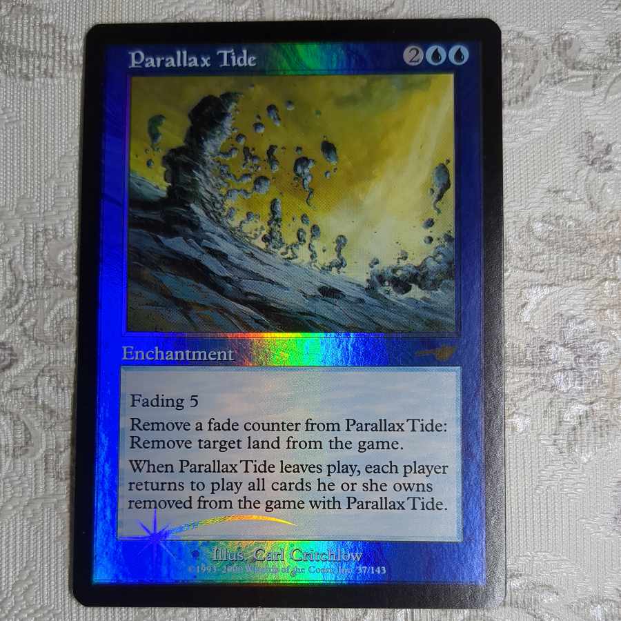 NEM] foil Parallax Tide [English 1枚 (Used) （882781115）| magi