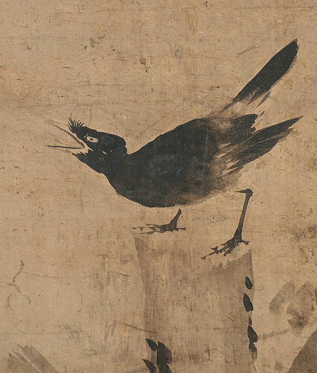 古木叭々鳥図｜商品一覧｜新古美術わたなべ