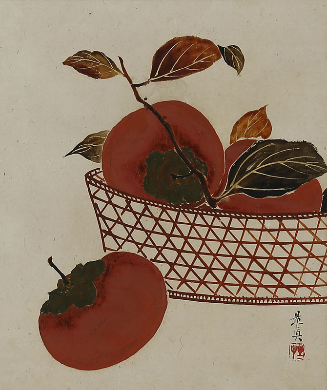 柿図｜商品一覧｜新古美術わたなべ