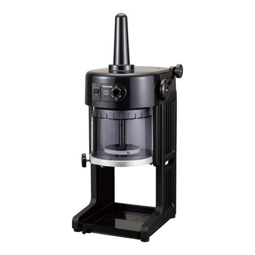 初雪 電動式ブロックアイススライサー BASYS HB310B 黒 1-0949-0301