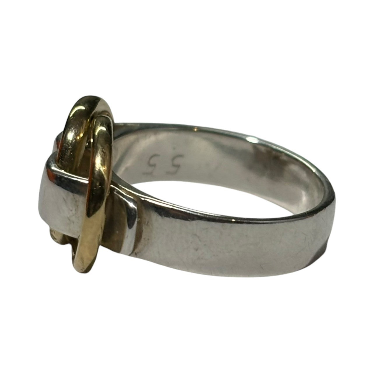 HERMES(エルメス) Deux anneaux Ring ドゥザノー リング 55(15号