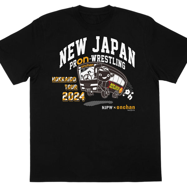 新日本プロレス× onちゃん HOKKAIDO TOUR 2024 Tシャツ