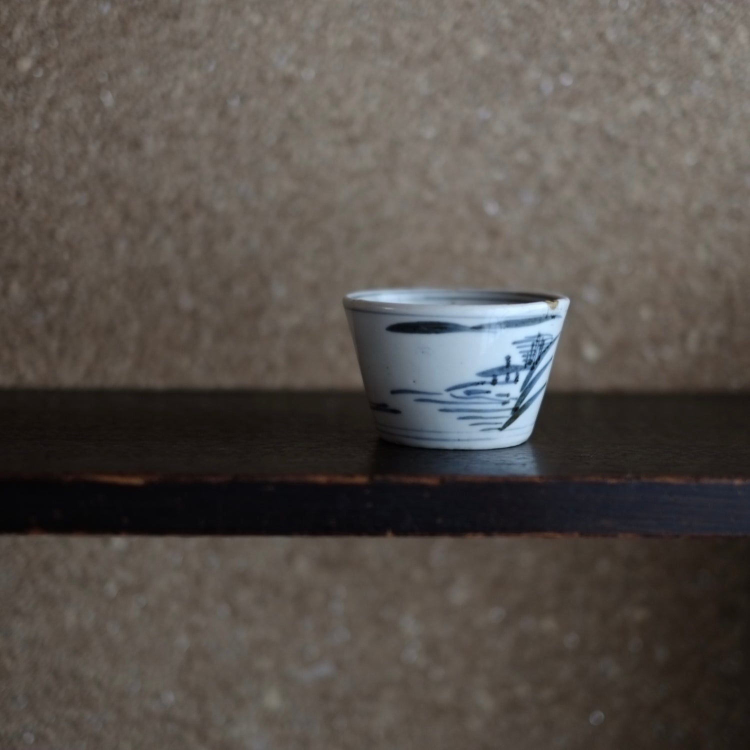 古伊万里 山水図蕎麦猪口 くらわんか (江戸後期) – 逢季荘