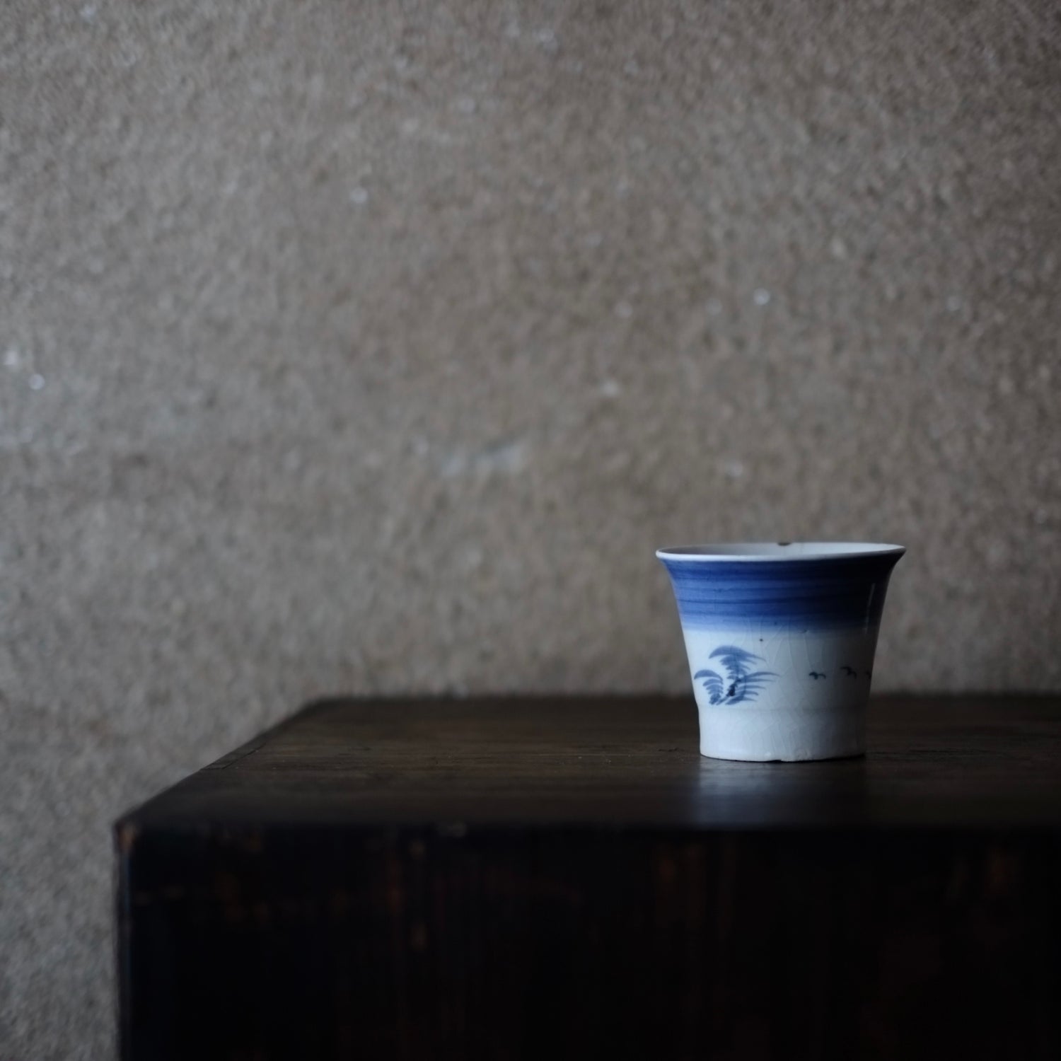 古伊万里 広東形 雁松文 蕎麦猪口(江戸時代) – 逢季荘