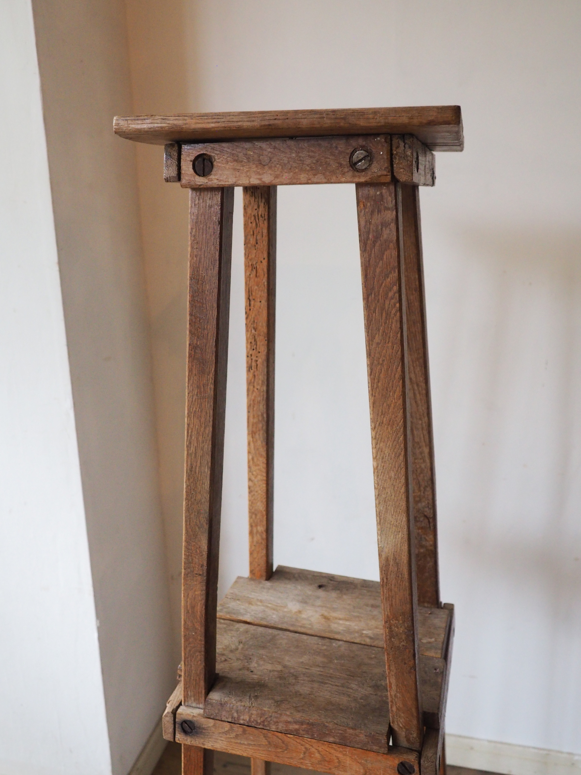 花台 プランタースタンド オーク フランスアンティーク antiques-educo