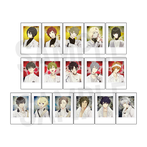 トレーディングインスタントフォト風カード -等身 White A-