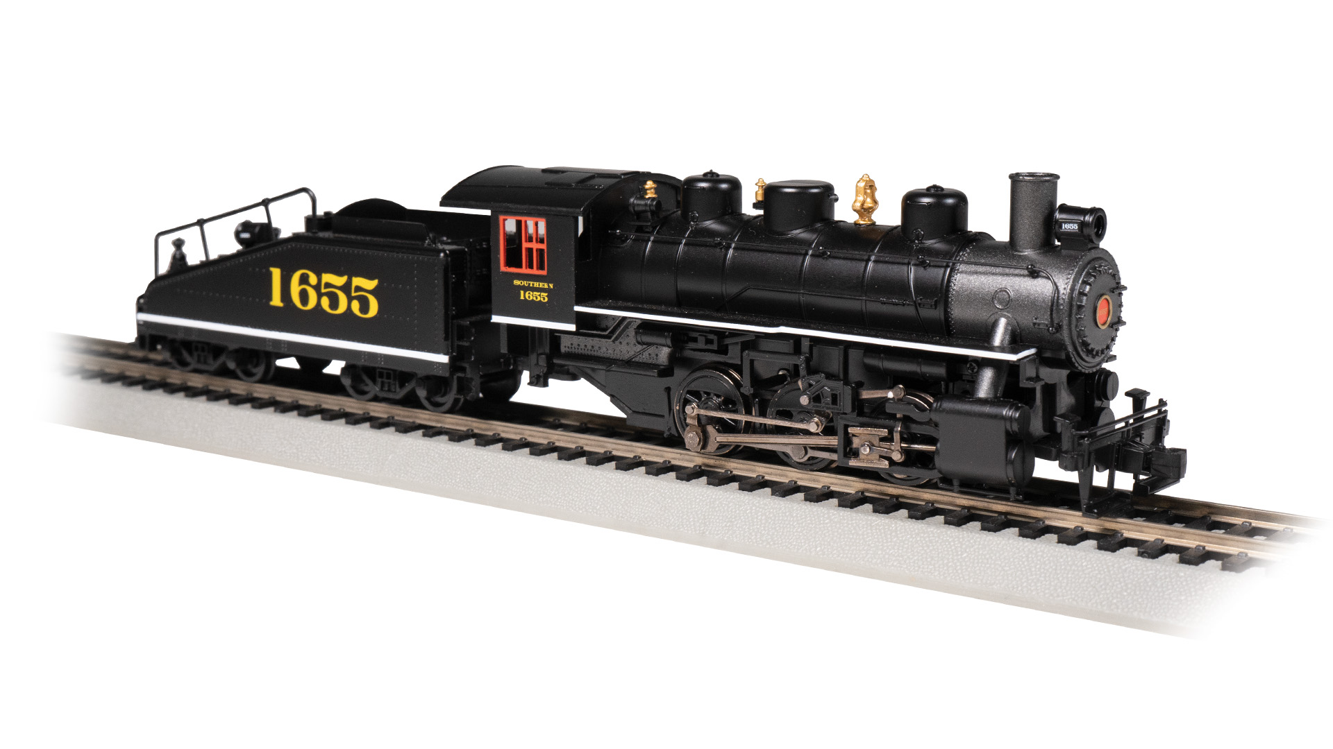 USRA 0-6-0 w/Smoke & Slope Tender - Southern #1655 - DCC [51614