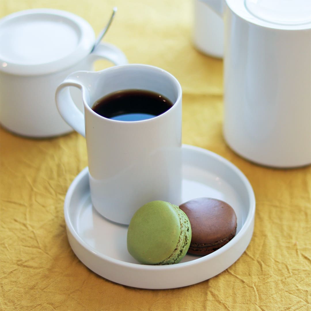 モデラート ハイカップソーサー ホワイト – 株式会社セラミック・ジャパン