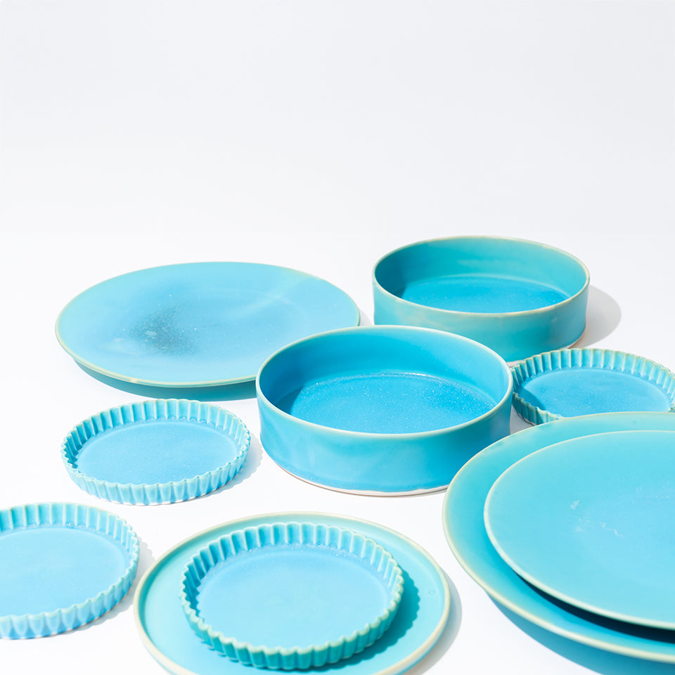 青木良太 ボナペティプレート スターブルー8 [PT-0SB8]｜Discover