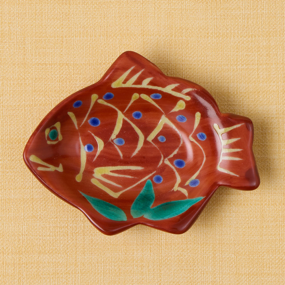 赤地径さんの豆皿(鯛): キッチン雑貨 | スイーツ・グルメ・ギフトの