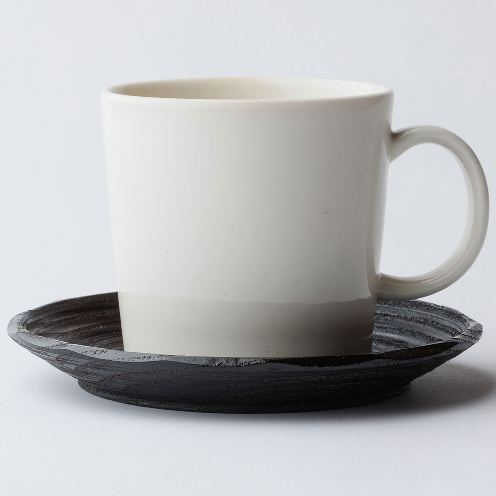 村瀬治兵衛さんの沢栗平山皿4寸5分: キッチン雑貨 | スイーツ・グルメ