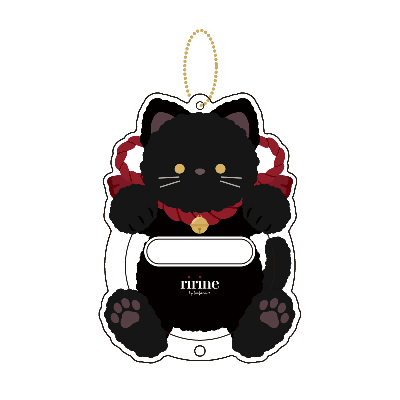 缶バッジアクリルフレーム 和風アニマル 黒猫| FUKUYA ONLINE フクヤ