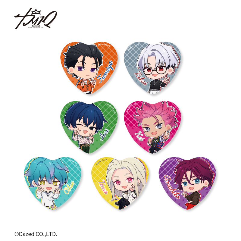 カリスマ×fanfancy+ ハート缶バッジ BOX| FUKUYA ONLINE フクヤオンライン