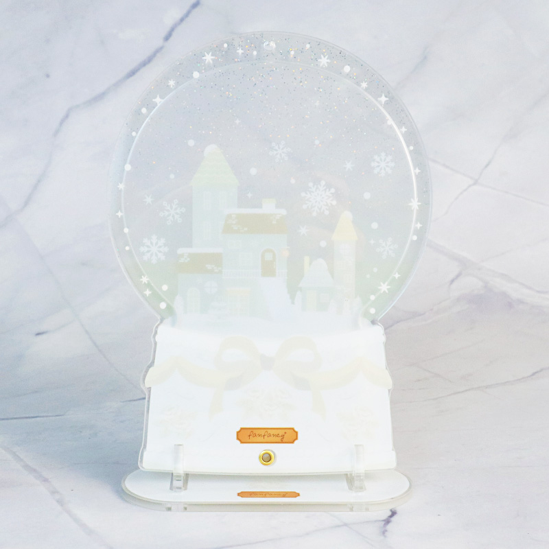 プレミアムアクリルフレーム スノードーム ホワイト| FUKUYA ONLINE