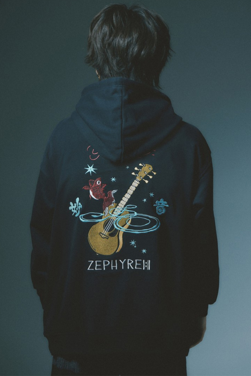 優里xZEPHYREN -Betelgeuse- PARKA BLACK / ロックファッション