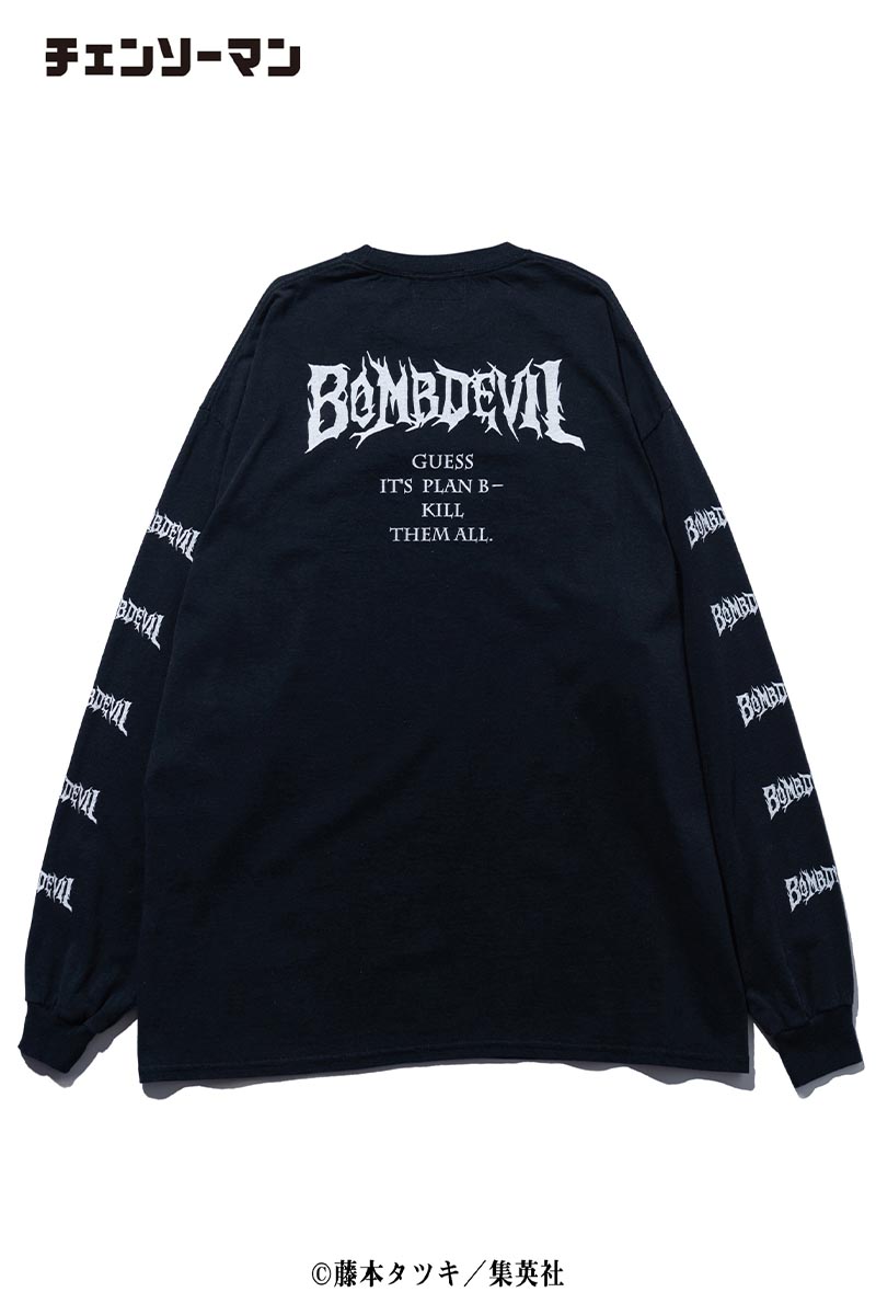 予約商品】glamb (グラム)×チェンソーマン Bomb Devil Long Sleeve T