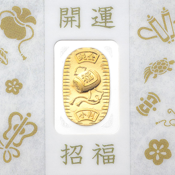 純金 小判カード 招福小槌（しょうふくこづち） | 高品質 金・プラチナ