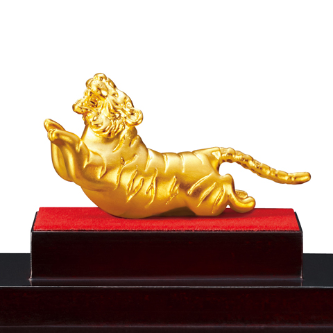 純金置物 十二支 「寅」 ＜大淵光則原型作＞ | 高品質 金・プラチナ