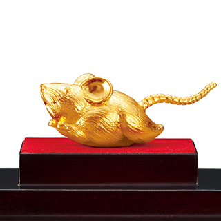 純金置物 十二支 「寅」 ＜大淵光則原型作＞ | 高品質 金・プラチナ