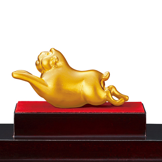 純金置物 十二支 「寅」 ＜大淵光則原型作＞ | 高品質 金・プラチナ