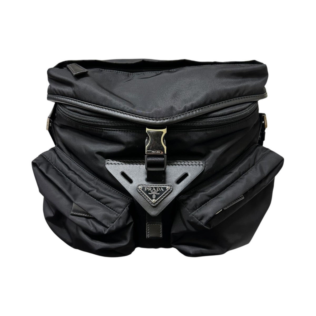 PRADA(プラダ) Re-Nylon xレザー ショルダーバッグ 2VD062 2VD062