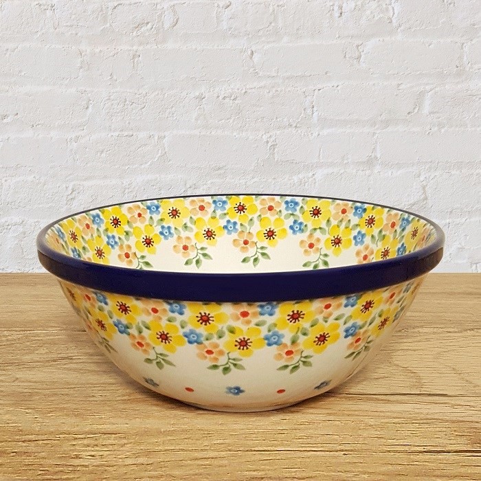 ポーリッシュポタリー CERAMIKA ARTYSTYCZNA ボウル 高さ7cm 直径17cm