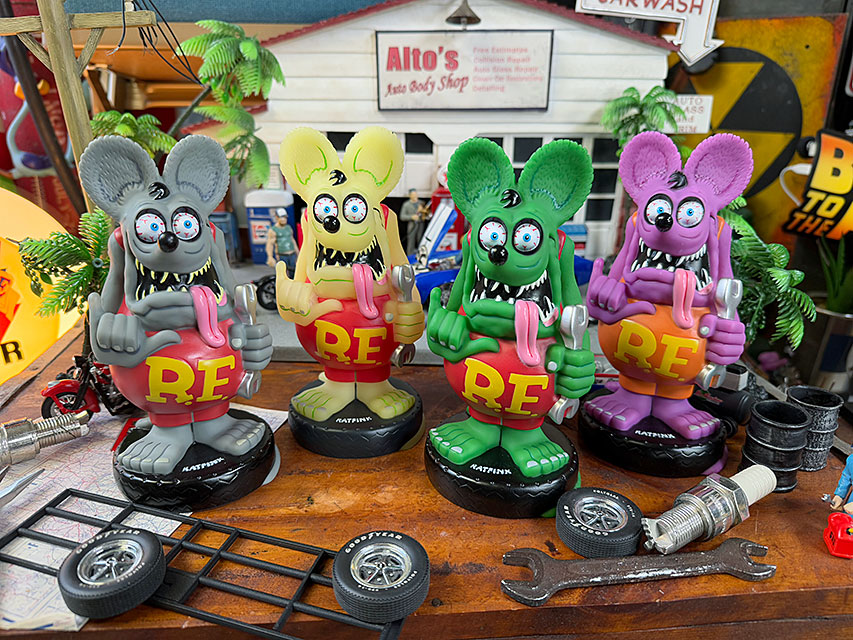 楽天市場】ファンコ ラットフィンク ボビングヘッド （2体セット