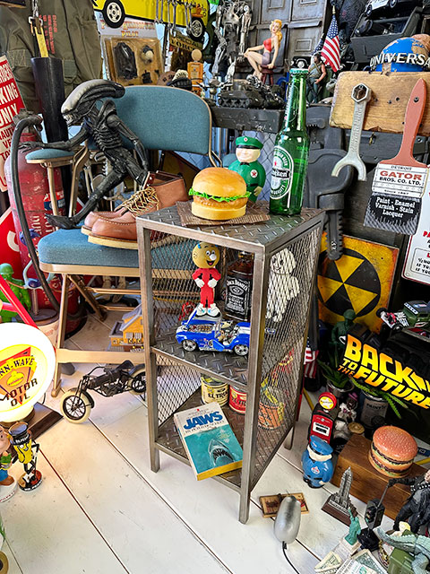 楽天市場】インダストリアル メタルウォールラック 2段タイプ 壁掛け