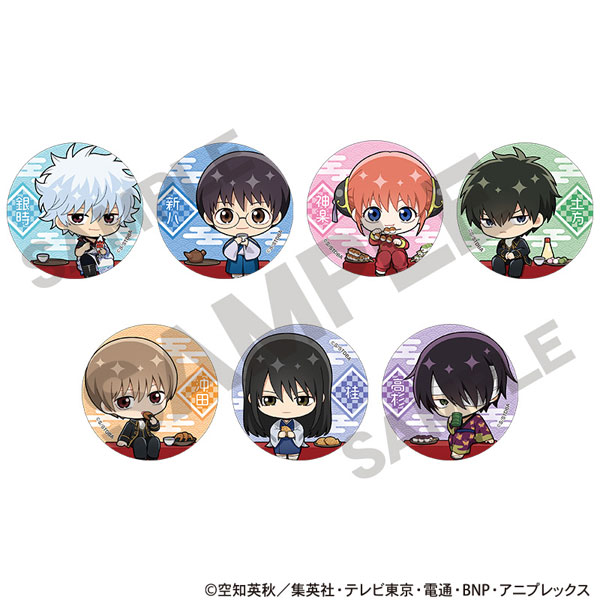 楽天市場】銀魂 ホログラムスクエア缶バッジコレクション 1BOX 6個入り