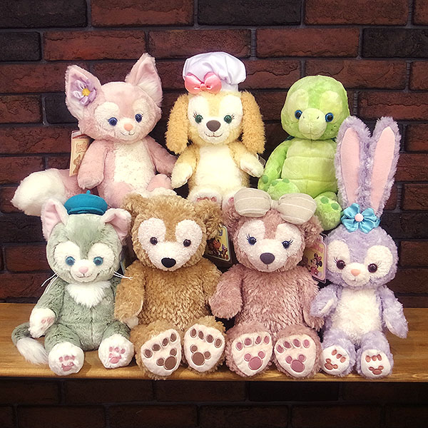 楽天市場】ダッフィー＆シェリーメイ＆ジェラトーニ ぬいぐるみ S