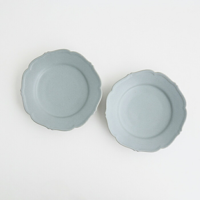 楽天市場】【ふるさと納税】【Awabi ware】輪花皿M ペアセット（白磁